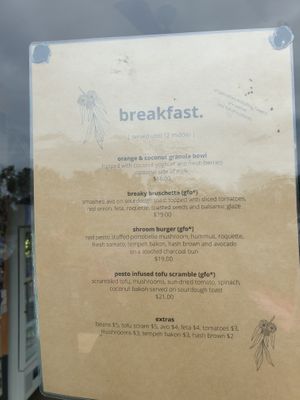 Menu May 2023 at Hunter in Rye