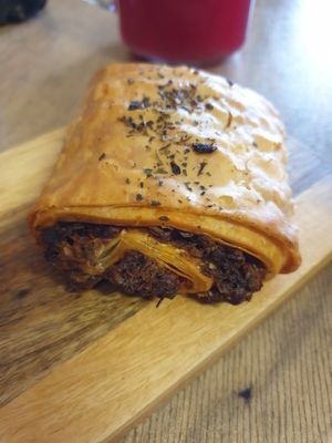 Pizza bite at Hunter in Rye