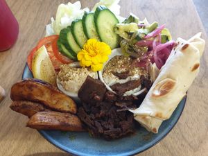 Schwarma bowl at Hunter in Rye