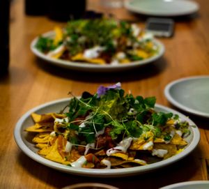 Nacho plates. at Hunter in Rye