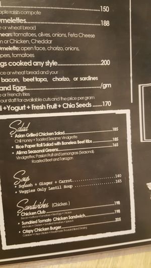 Soups & salads at Alima Cafe in Dumaguete