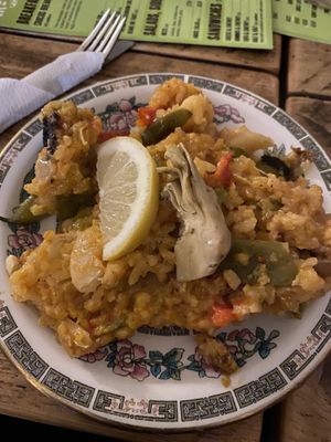 Paella   at Crocus Cafe in Nottingham