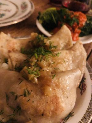 From the special Polish menu  at Crocus Cafe in Nottingham