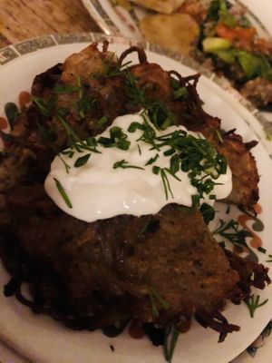 From the special Polish menu  at Crocus Cafe in Nottingham