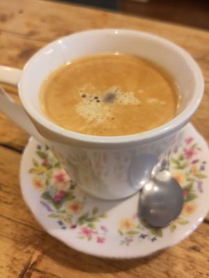 Americano at Crocus Cafe in Nottingham