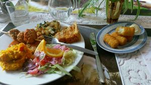 daily menu at Het Vegetarisch Restaurant in Lelystad