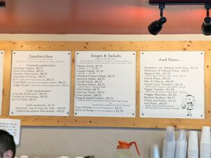 Menu at Bentley's House of Coffee & Tea in Tucson