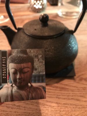Tea with Buddha  at Wee Buddha in Edinburgh