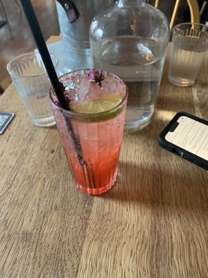 Cocktail - something from the garden  at Wee Buddha in Edinburgh