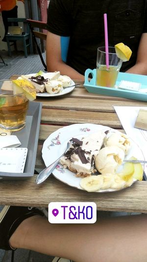 banoffee cake at T&Ko in Leuven