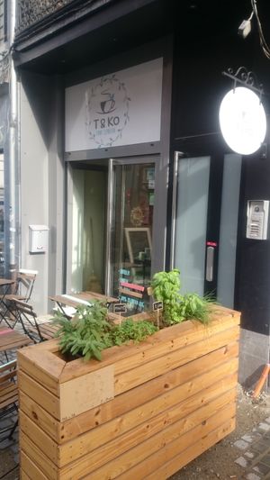 Outside at T&Ko in Leuven