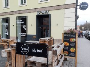 D-Werk entrance at D-Werk in Innsbruck