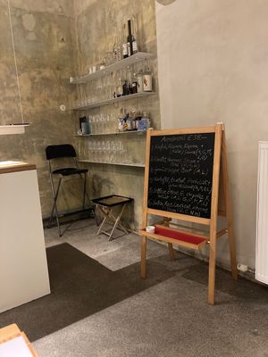 Evening menu  at Oscar Kocht in Innsbruck