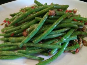 Buncis sechuan at Dharma Kitchen - Central Park Mall in Jakarta