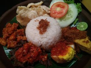 Nasi at Dharma Kitchen - Central Park Mall in Jakarta
