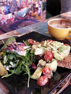 nom!  at Java in Swanage