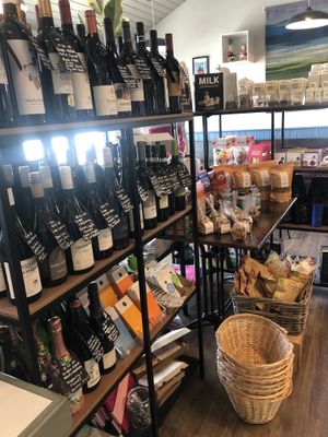 Selection of food and drink   at Builin Blasta Teo in Spiddal