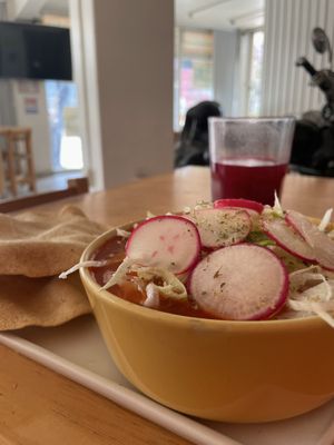 I also ate some soy protein flautas 🌮 and they were equally delicious but I ate them too fast 😅 and I sadly have no pics  #Veganuary at VegeTaco - Parque San Andrés in Mexico City