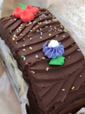 Buche de Noel for the holidays! at Timeless Coffee Roasters and Bakery in Berkeley