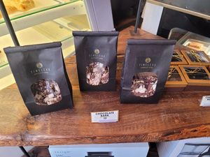 Chocolate bark at Timeless Coffee Roasters and Bakery in Berkeley