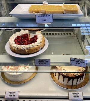 Cake display   at Timeless Coffee Roasters and Bakery in Berkeley