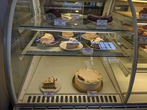 Cakes. End of the day. at Timeless Coffee Roasters and Bakery in Berkeley