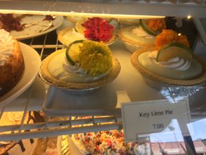 Key lime pie  at Timeless Coffee Roasters and Bakery in Berkeley