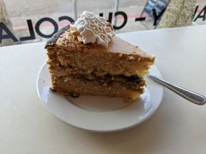 Tiramisu cake at Timeless Coffee Roasters and Bakery in Berkeley