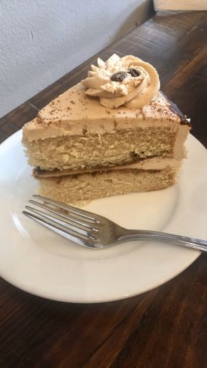 Tiramisu cake at Timeless Coffee Roasters and Bakery in Berkeley