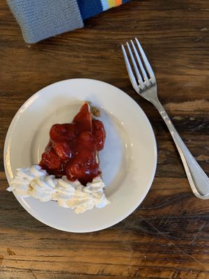 Cherry Cheesecake  at Timeless Coffee Roasters and Bakery in Berkeley