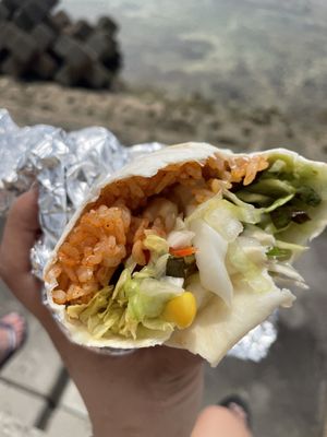 Yummmmy!!🌱  at Roll Up Burrito in Chatan