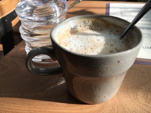 Soya Latte w/ Beet Root Sugar at Naturalead in Kowloon