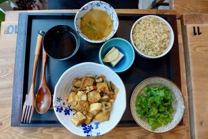 Set meal at Naturalead in Kowloon