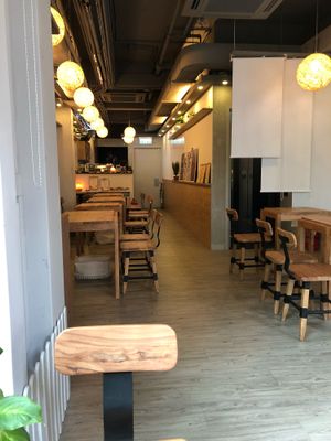 Simple decor  at Naturalead in Kowloon