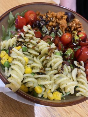 Salad bowl at Kings Coffee and Books in Dumfries
