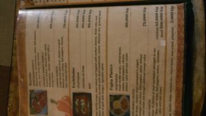 mains at Amigo's Mexican Restaurant in Luang Prabang