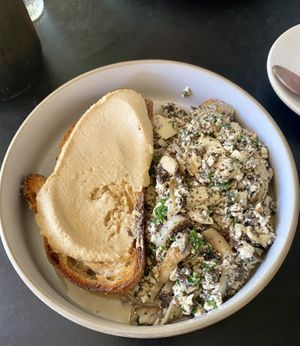 Silken tofu scramble at Grown in West End