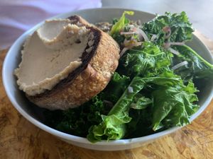 Amazing hummus! at Grown in West End