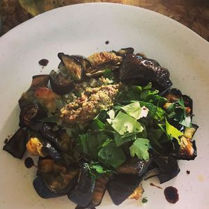 Eggplant dish   at Grown in West End