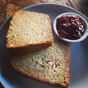 Banana bread at Grown in West End