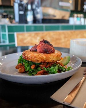 Hash brown at Grown in West End