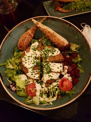 Veganer Salat at Hans im Glück in Muenster