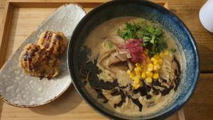 Tosa Ramen Black at Men Impossible in Amsterdam