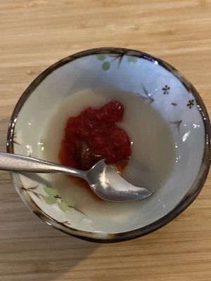 Dessert  at Men Impossible in Amsterdam