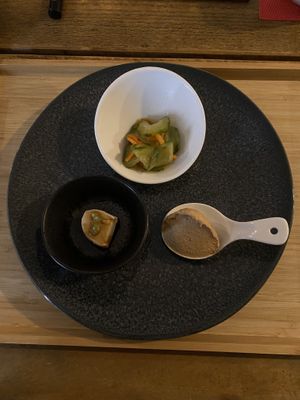 Cold starter  at Men Impossible in Amsterdam