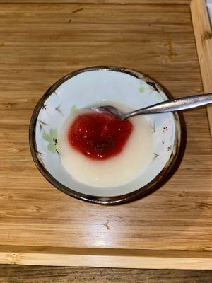 Dessert  at Men Impossible in Amsterdam