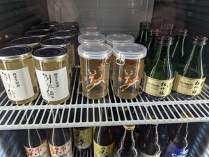 Drinks selection at Men Impossible in Amsterdam