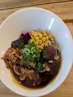 Burnt garlic at Men Impossible in Amsterdam