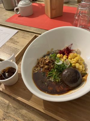 Spicy spicy 🌶️ ramen  at Men Impossible in Amsterdam