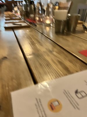 Huge table for all  at Men Impossible in Amsterdam